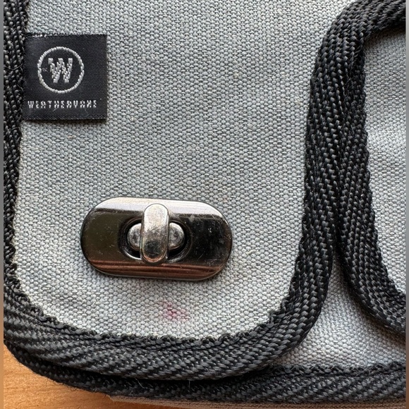 Vintage Y2K 2000 Weathervane Canvas Crossbody Purse Bag - Picture 6 of 17